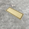 30cm Rectangular gold floor drain
